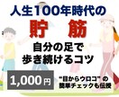 100年歩ける体力チェック【完全版】を公開します 【大手銀行の役員セミナーで好評だった講演の決定版】 イメージ2