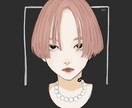 お洒落なアイコン・イラストお描きします SNSアイコンやヘッダーに個性を出したい方へ！ イメージ6