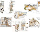 予約率を上げる！「集客用」3D間取り図作成します 唯一無二の”マーケティングツール”をお届け | 鳥瞰・俯瞰 イメージ4