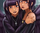 厚塗り人物イラスト(セミリアル)描きます 厚塗りで人物イラストを描きます。 イメージ5