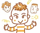 ポップでかわいい似顔絵描きます イラストレーターが描く、オリジナル似顔絵 イメージ1