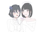 イラストなんでも描きます アイコンから夢絵、コテキャシートなどなんでも受けてます！ イメージ8