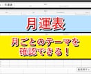 数秘術自動鑑定ツールを提供します コア数字と年運表をExcelで作成 イメージ5