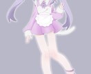 デフォルメのイラスト、アイコン描きます 可愛い女の子をアイコンにしたい方へ イメージ9