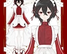 貴方だけの個性ある立ち絵、描きあげます TRPG、IRIAM、キャラデザまで承ります！ イメージ1
