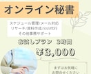 3時間3000円！事務作業をサポートいたします 3時間お試し＊オンライン秘書を利用してみませんか？ イメージ1