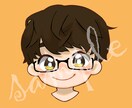 かわいいアイコンお描きします Twitter、インスタ、YouTubeなどSNSアイコンに イメージ2