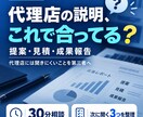 広告代理店とのやりとりの不安を30分で整理します 広告主×代理店×メディア経験者の代表が壁打ちします イメージ1