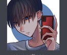 リアルでお洒落な今風アイコンお描きします SNSアイコンにおすすめの目を惹くイラスト イメージ1