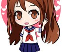 企業様＆個人様！オリジナルミニキャラ描きます VTuber、会社のイメージキャラ、動画、グッズ、SNS等 イメージ8