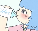 アホ毛が可愛い！！イラストや似顔絵お描きします 似顔絵のプレゼントやアイコンなどに！ イメージ2