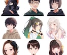 華やかな似顔絵やキャライラストを制作いたします 写真は無くてもOK！ご自身をキャラクター化も◎ イメージ5