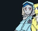 デジタルケモノイラスト描きます 少年漫画風のイラストが得意です。 イメージ7