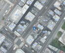 不動産営業マン向け　航空写真付き地番図を作成します 「航空写真で見える、正確な地番図」 イメージ1
