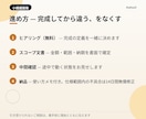 小さなLP・業務ツール、金額を決めて作ります 作る範囲を書面で合意。中間で動くものを見ながら進めます イメージ3