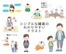 親しみやすくわかりやすいカットイラストお描きします 広告動画やパンフレット等多用途対応！複数枚もOK！ イメージ2