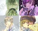 男女キャラ問わずアイコン用イラストを作成します カッコイイから可愛いまでお任せください！ イメージ6