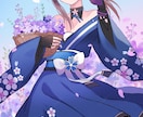 目を引く華やかなイラスト作成します 配信・グッズ・立ち絵など気軽にご相談ください イメージ2