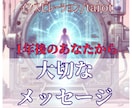 1年後のあなた様からのメッセージをお届けします 48時間以内納品/片思い/複雑恋愛/復縁/仕事/金運/転職 イメージ1