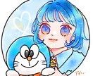 似顔絵も〇優しい雰囲気で思い出の一瞬を描きます 母の日・誕生日等のお祝いカードやSNSのアイコンにお勧めです イメージ3