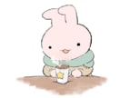ゆるいキャラクターを描きます ゆるーく眠くなるようなキャラクターです。 イメージ1