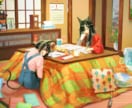 幻想的な背景イラストを描きます 商用利用可！厚塗り１枚絵を提供します！ イメージ4