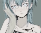どんな雰囲気でも対応し、イラスト描きます アングラやモノクロも得意！御要望の雰囲気に合わせて描きます イメージ1