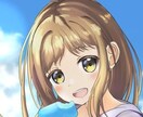 SNS用のアイコン制作します 可愛い女の子のバストアップアイコンを描きます！ イメージ1