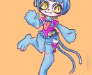 オリジナルキャラクターを描きます 立ち絵やアイコンなどにいかがでしょう。 イメージ1