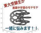 現役東大生が進路&勉強計画の悩み相談乗ります ググっても正解は出てこないモヤモヤ、一緒にとことん悩みます！ イメージ1