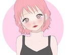 即対応 SNS用可愛いアイコン作成いたします 自分の写真をイラストにしてSNS用アイコンにしませんか？ イメージ3