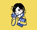 親しみやすい・かわいいタッチの似顔絵作成します SNSのアイコンとして使いやすいタッチの似顔絵です！ イメージ7