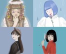 可愛いイラスト描きます 似顔絵歓迎！SNSアイコンにも◎ イメージ1