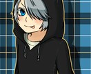 SNSのアイコン（バストアップのみ）を描きます かけた虹のその嚮(さき)へ／暗闇に灯る焔 イメージ6