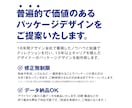 大手実績多数のプロがパッケージデザインいたします 【大手メーカー実績多数】【デザイナー歴15年】 イメージ4