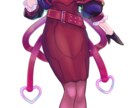 厚塗り風キャラクターイラスト制作します VTuber、TRPG立ち絵、ゲームの人物キャラクターなどに イメージ1
