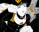 商用OK！耽美で個性的なイラストを制作いたします 小説の表紙・動画サムネなどで使える商用OKの耽美イラスト イメージ2