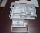 計画建物のスタディ模型（白模型）を製作しています 建設会社様・不動産会社様の建物造りのお手伝いをさせて頂きます イメージ5