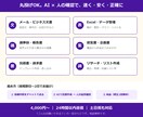 面倒な事務作業、まるごとAIで代行します メール・資料・データ整理まで、AI事務代行 イメージ3