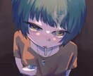 ポップ〜ダークなイラストまで！イラストお描きします SNS、アイコン、一枚絵、動画配信、サムネイルなど！ イメージ4