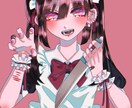 2500〜SNSアイコン/イラスト作成します SNSアイコンや、ヘッダー、動画挿絵などを受け付けてます！ イメージ5