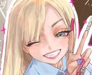 ほんわか可愛い似顔絵提供します パステル風味でデフォルメの効いたかわいい似顔絵を描きます！ イメージ2