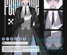 ふわっふわに動くVTuberモデルを提供します キャラデザ～モデリングまで！徹底サポートします‼️ イメージ6