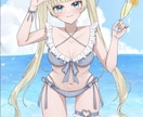 最短当日⭕️かわいい水着イラスト描きます 商用料金込み‼️夏にピッタリな水着量産イラストです！ イメージ6