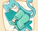 かわいいミニキャライラスト制作します かわいい、デフォルメ、ミニキャラ、ポップ、アニメ（最短3日） イメージ7