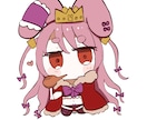 かわいいミニキャライラスト制作します かわいい、デフォルメ、ミニキャラ、ポップ、アニメ（最短3日） イメージ1