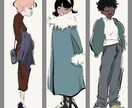 似顔絵・ポートレート制作します リアル～ポップまで幅広く制作！翌日までのスピード納品も対応！ イメージ2