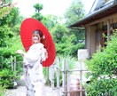 日本庭園での貸切前撮り撮影いたします 着付け〜撮影までお任せ！神戸にある貸切日本庭園での前撮り撮影 イメージ3