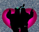 思い出の写真を元にデザイン性を高くします デザイン性の高い思い出画像！プレゼントなどにも！ イメージ1
