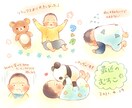 ほんわかした似顔絵を描きます あたたかい雰囲気の似顔絵・アイコン イメージ7
